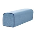 thumbnail image 2 of CarpNettore Couch Arm Rest Pillow High Density Foam Linen Armrest Cushion Arm Support Pillow light blue, 2 of 7