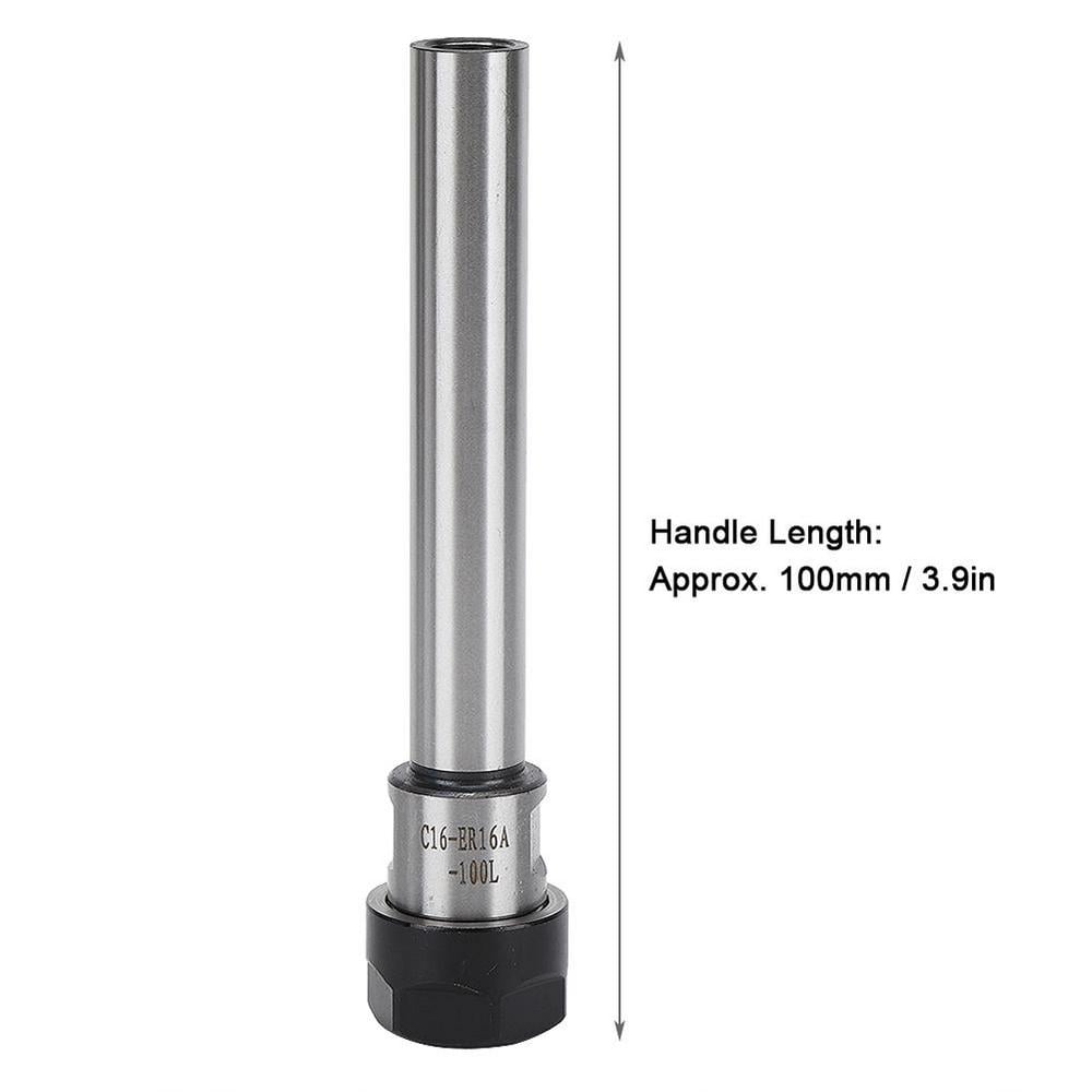 C12-ER16A-100L Collet Chuck Holder Extension Rod Straight Shank for CNC Milling