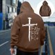 thumbnail image 1 of WILLBEST Sudaderas Deportivas para Hombre, Sudadera Informal con Capucha y Diseño Estampado De Dios para Hombre, Jersey De Manga Larga, Ropa Cómoda para Uso Diario XGrande, 1 of 4