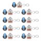 thumbnail image 1 of 9pcs Metal Linear Rotary Potentiometer B1k, 2k, 5k, 10k, 20k, 50k, 100k, 500k, 1m WH148, 1 of 5