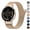 Rose Gold, variant on 18mm Metal Magnetic Bands for Garmin Venu 3S / Venu 4 41mm / Venu 2S / Vivoactive 4S / Vivomove 3S / Forerunner 265s/255s Watch Bands, Stainless Steel Metal Replacement Wristband Strap for Women Men