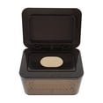 thumbnail image 1 of Shisuyan Wet Tissue Box Multifunctional Tissue Box Brown 1Pcs 6.9X4.9In Ps Material, 1 of 9