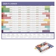 thumbnail image 3 of FEAMOS 2025 Yearly Planner Calendar Family Home Planner Calender 2025 Full Year Planner Calendar 74X52Cm From 01.2025-12.2025, 3 of 7