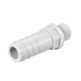 thumbnail image 4 of Unique Bargains Barb Hose Fittings Connector Adapter 6mm or 15/64" Barbed x 3/8" G Male Pipe 10Pcs 25/64" x G1/8, 4 of 6