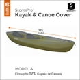 Classic Accessories StormPro 12 Ft HeavyDuty Kayak/Canoe Cover