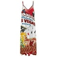 thumbnail image 6 of Las Vegas Casino Gambler Sleeveless Dress Loose Women's Dress Dresses Luxury Evening Dresses, 6 of 9
