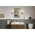 thumbnail image 2 of Kohler K-26052 Essential 34-1/16" X 22-1/16" Rectangular Flat Framed Accent Mirror -, 2 of 7
