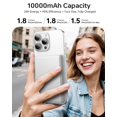 thumbnail image 2 of Power Bank ULiXWH 10000mAh Magnético Inalámbrico Plata, 2 of 9