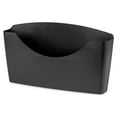 thumbnail image 4 of Plastic Partition Additions File Pocket Letter, Dark Graphite, 4 of 6