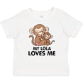 thumbnail image 3 of Inktastic My Lola Loves Me Boys or Girls Baby T-Shirt, 3 of 5