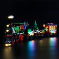 thumbnail image 1 of Conjunto de luces LED Lightailing para el Tren de Vacaciones de Invierno Lego 10254, 1 of 6