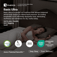 thumbnail image 2 of Avenco Whisper 10" Queen Hybrid Mattress in a Box – Gel Memory Foam & Pocket Coils, Medium Firm Support, Pressure Relief, Cooling Comfort, 2 of 16
