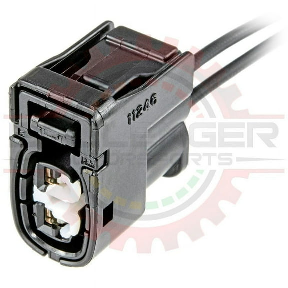 Ballenger Motorsports - 2 way Injector Connector & Ignition Coil Pigtail, Black Replacement for Toyota # 90980-11246