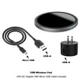 thumbnail image 5 of onn. 10W Wireless Charging Pad Compatible with iPhone 13/12/11/XS/X/8 Series, Samsung Galaxy Series, etc, 5 of 7