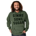 thumbnail image 5 of Gimme Some Sugar Flirty Cute Gym Hoodie Sweatshirt Women Men Brisco Brands S, 5 of 6