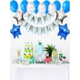 thumbnail image 4 of Set De 24pz De Globos Decorativos VIMI Metalicos Pastel azul, 4 of 13