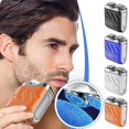 thumbnail image 2 of Portable Rotary Dual Ring Electric Shaver, 9000RPM Mini Dual-Head Electric Shaver, Washable Double Head Razor IPX7 Waterproof, 60 Days Battery Life, Powerhouse for Men Close Shave (Orange*2), 2 of 5