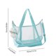 thumbnail image 3 of Transportn Porttil De Malla Para Gatos, Bolsa Plegable Para Mascotas, Diseo De Nailon Transparente, Ideal Para Viajes Y Oficina, Ligero, De Fcil Montaje, Cierre Seguro, Ventana Grande, UKHBMC, 3 of 8