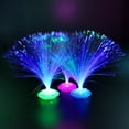 thumbnail image 4 of Fiber Optic Flower Lamp Tricolor Led Night Light with 8 Lighting Modes Automatic Color Changing for Bedroom Decor Romantic Mood Lighting, Ukhbmc | A, 4 of 9