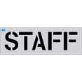 thumbnail image 2 of 12" Word- Staff Parking Lot Pavement Marking Stencil, 2 of 3