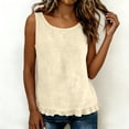 thumbnail image 5 of Shihyeh Linen Shirts for Women Linen Tank Tops for Women Linen Tops for Women Clothes for Women Summer, 5 of 9