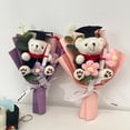 thumbnail image 4 of Ramo de flores de Navidad Ramos de graduación Regalo para invitados de boda Ramo de flores eternas para muñeca Regalo de cumpleaños de Navidad, 4 of 5