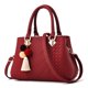 thumbnail image 1 of Bolso bandolera de PU adecuado para que las mujeres vayan a trabajar y tengan citas. Bolso de hombro de gran capacidad, 1 of 5