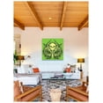 thumbnail image 2 of Marmont Hill Mh-Jrug-37-C-40 40" X 40" "Owl" Giclee Art Print On Stretched Canvas By Josh, 2 of 5