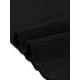 thumbnail image 5 of Camisetas de punto de manga corta casual para mujeres INSPIRE CHIC, blusas básicas de verano de cuello redondo, ajuste slim, color sólido, talla L negra, 5 of 6