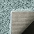 thumbnail image 5 of SAFAVIEH Laguna Neven Plush Solid Shag Runner Rug, Light Blue, 2'3" x 10', 5 of 6