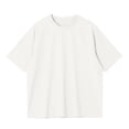 thumbnail image 5 of Atogsazn Kids Boys Summer T-shirt Children Casual Crew Neck Short Sleeve Tshirt Pullover Loose Fit Tops Tee White 7-8 Years Fashion, 5 of 6