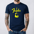 thumbnail image 1 of t-shirt Homme Garde-Boue telecaster Coton Épais, 1 of 4