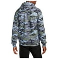 thumbnail image 2 of Mafoose Men's Core Fleece Classic Camo Pullover Hooded Sweatshirt Woodland Blue Camo 3XL, 2 of 5