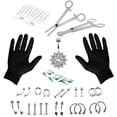 thumbnail image 1 of Sonducket 40 Unids/set Juego de Herramientas Ombligo Nasal Earlobe Belly Stud Kit de Guantes Ropa, zapatos y accesorios Miscelánea, 1 of 6