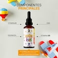 thumbnail image 3 of Defenc Kids líquido en gotas para niños a partir de 1 año. Ingredientes naturales: Vitamina C, D3, Zinc y Equinácea de 60 Tomas. Defenc Kids B Life. BLIFE GOTAS, 3 of 6