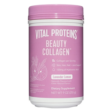 Vital Proteins Beauty Collagen, 15g Collagen, Lavender Lemon, 9oz