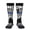 2 Black-2, variant on Women's Knee High Socks Honor Respect Police Thin Blue Line Flag Outdoor Casual Tube Socks