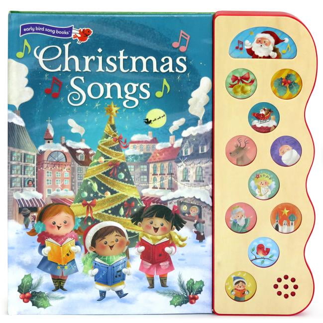 Christmas Songs Deluxe Sound Book Wood Module (Board Book) Walmart