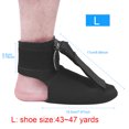 thumbnail image 3 of Adjustable Foot Droop Orthosis Ankle Foot Drop Postural Corrector Brace Splint Ankle with Soft Inner Cloth Fabric & Powerful Stickiness for Foot Sprain, Achilles Tendonitis, 3 of 7