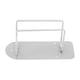 thumbnail image 3 of Stainless Steel Frosting Clipper Holder Display Rack Hair Clipper Stand Shelf Silver, 3 of 5
