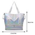 thumbnail image 2 of Bolsa Bolso con asa de calidad para mujer, Bolso sencilla impermeable nacarada con múltiples bolsillos para exteriores, 2 of 4