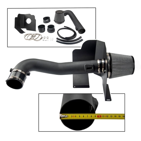 YIUIY Cold Air Intake System w/ Filter Shield for 2014-2018 Chevy GMC 1500 5.3L 6.2L