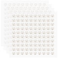 thumbnail image 1 of 4 hojas de pegatinas de perlas adhesivas para la cara, pegatinas de perlas decorativas para hacer tú mismo, 1 of 5