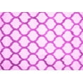 thumbnail image 1 of Ahgly Company Indoor Rectangle Trellis Pink Contemporary Area Rugs, 8' x 12', 1 of 4