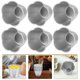 thumbnail image 5 of Moldes de budín 6pcs moldes de pastel de muffin antiadherentes moldes para hornear para el hogar mohos de budín, 5 of 6