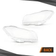 thumbnail image 3 of Headlight Replacement Lens Pair Fit For 2010-2014 Mercedes Benz CLS Class W218, 3 of 11
