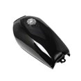 thumbnail image 1 of Black Motorcycle Universal 9l Gas Tank Cafe Racer Vintage Fuel Tank With Cap Switch For Honda Cg125 Cg125s Cg250, 1 of 4