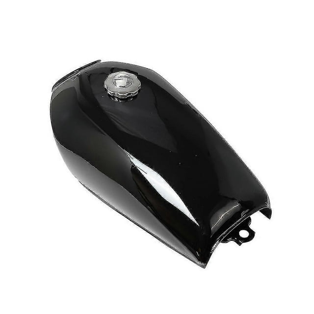 Black Motorcycle Universal 9l Gas Tank Cafe Racer Vintage Fuel Tank With Cap Switch For Honda Cg125 Cg125s Cg250