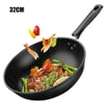 thumbnail image 1 of Frying Pan with Lid Non-Stick Granite Small Frying Pan Wok Multifunctional Easy to Clean for Kitchen - Pot & Lid, 1 of 7