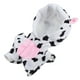 thumbnail image 3 of Pijama de vaca para muñeca, disfraz de peluche de vaca, mono de vaca para muñeca de 20 cm, 3 of 7